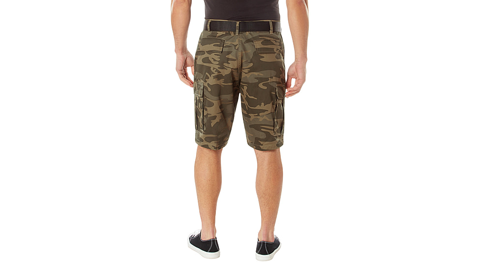 Rothco Camo BDU Shorts, L, Coyote Camo, 65245-CoyoteCamo-L