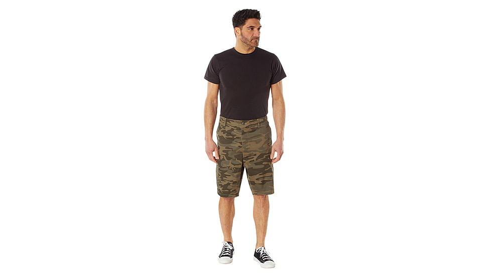 Rothco Camo BDU Shorts, L, Coyote Camo, 65245-CoyoteCamo-L