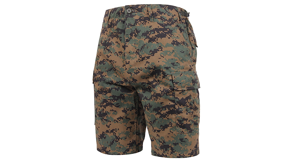 Rothco Camo BDU Shorts, 6-Color Desert Camo, Extra Small, 7072-6-ColorDesertCamo-XS