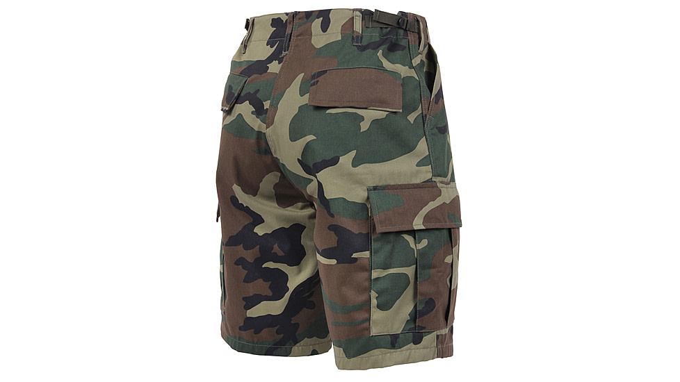 Rothco Camo BDU Shorts, 6-Color Desert Camo, Extra Small, 7072-6-ColorDesertCamo-XS