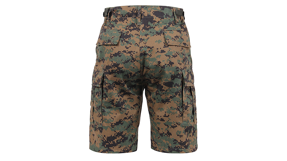 Rothco Camo BDU Shorts, 6-Color Desert Camo, Extra Small, 7072-6-ColorDesertCamo-XS