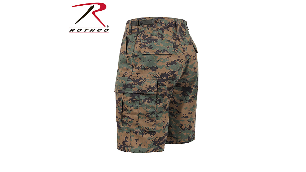 Rothco Camo BDU Shorts, 6-Color Desert Camo, Extra Small, 7072-6-ColorDesertCamo-XS