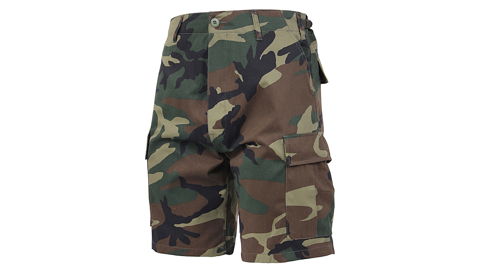 Rothco Camo BDU Shorts, 6-Color Desert Camo, Extra Small, 7072-6-ColorDesertCamo-XS
