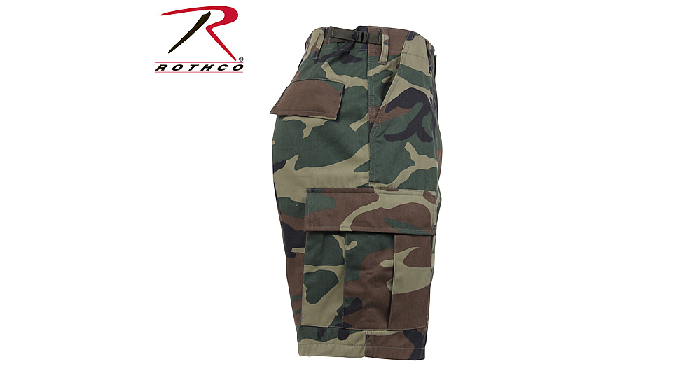 Rothco Camo BDU Shorts, 6-Color Desert Camo, Extra Small, 7072-6-ColorDesertCamo-XS
