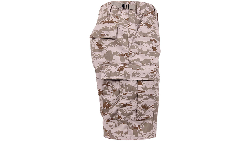 Rothco Camo BDU Shorts, Desert Digital Camo, Small, 65416-DesertDigitalCamo-S
