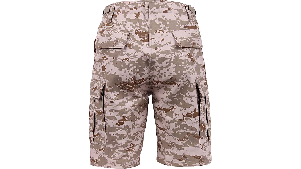 Rothco Camo BDU Shorts, Desert Digital Camo, Small, 65416-DesertDigitalCamo-S
