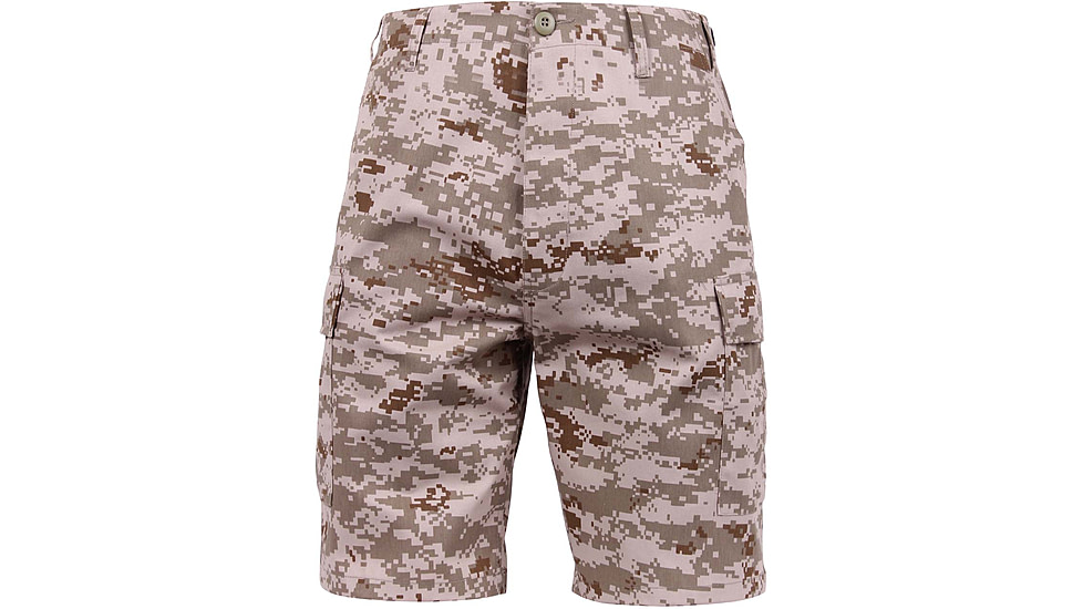 Rothco Camo BDU Shorts, Desert Digital Camo, Small, 65416-DesertDigitalCamo-S