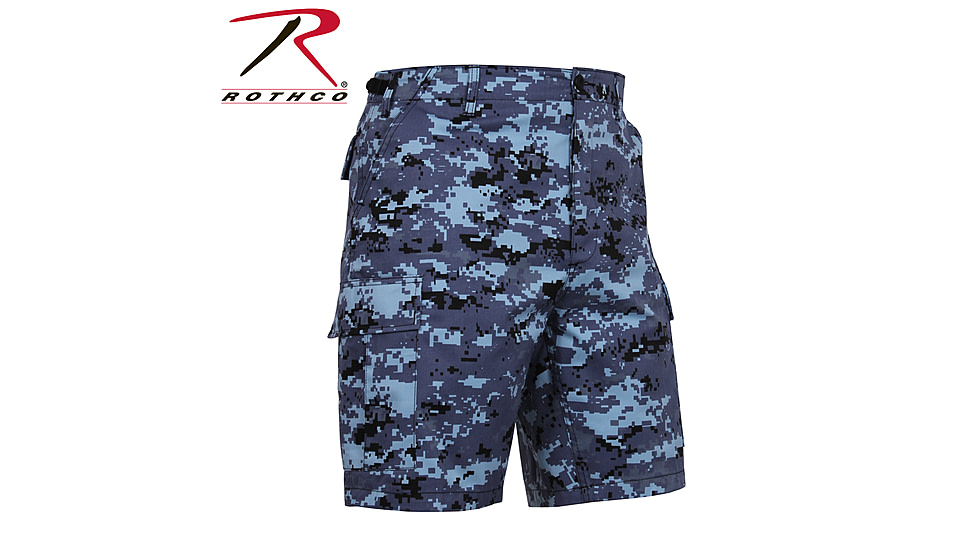 Rothco Camo BDU Shorts, 6-Color Desert Camo, Extra Small, 7072-6-ColorDesertCamo-XS