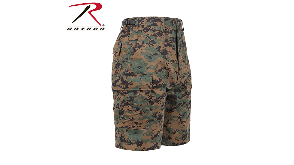 Rothco Camo BDU Shorts, 6-Color Desert Camo, Extra Small, 7072-6-ColorDesertCamo-XS