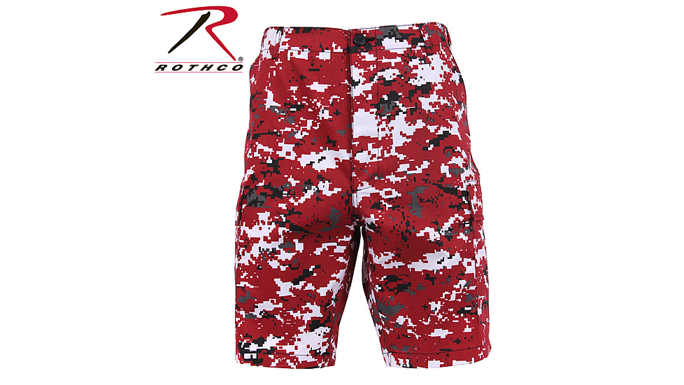 Rothco Camo BDU Shorts, 6-Color Desert Camo, Extra Small, 7072-6-ColorDesertCamo-XS