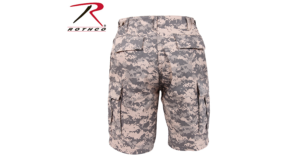 Rothco Camo BDU Shorts, 6-Color Desert Camo, Extra Small, 7072-6-ColorDesertCamo-XS