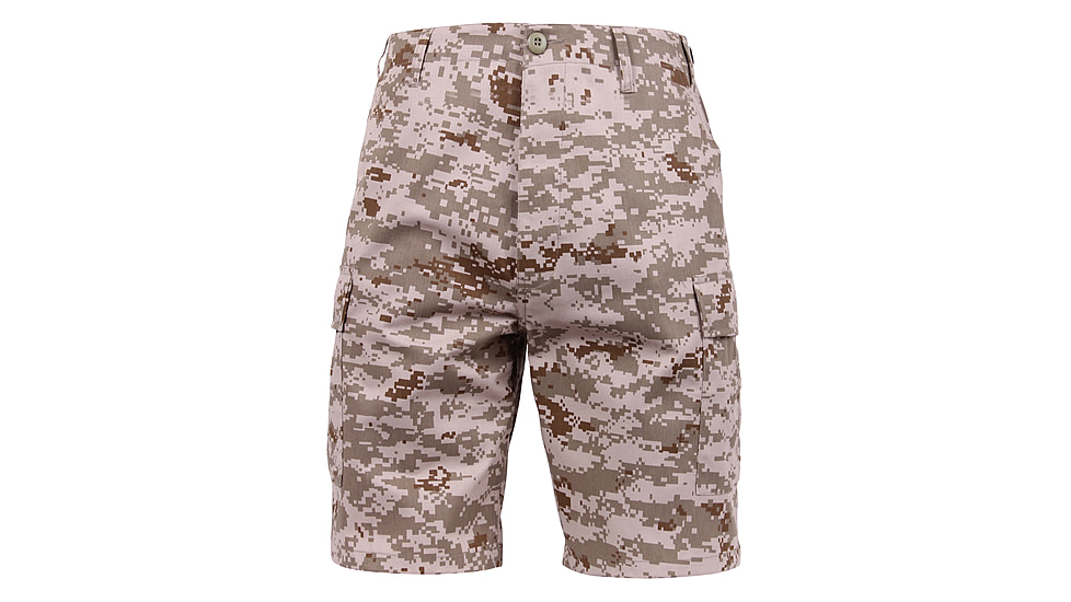Rothco Camo BDU Shorts, 6-Color Desert Camo, Extra Small, 7072-6-ColorDesertCamo-XS