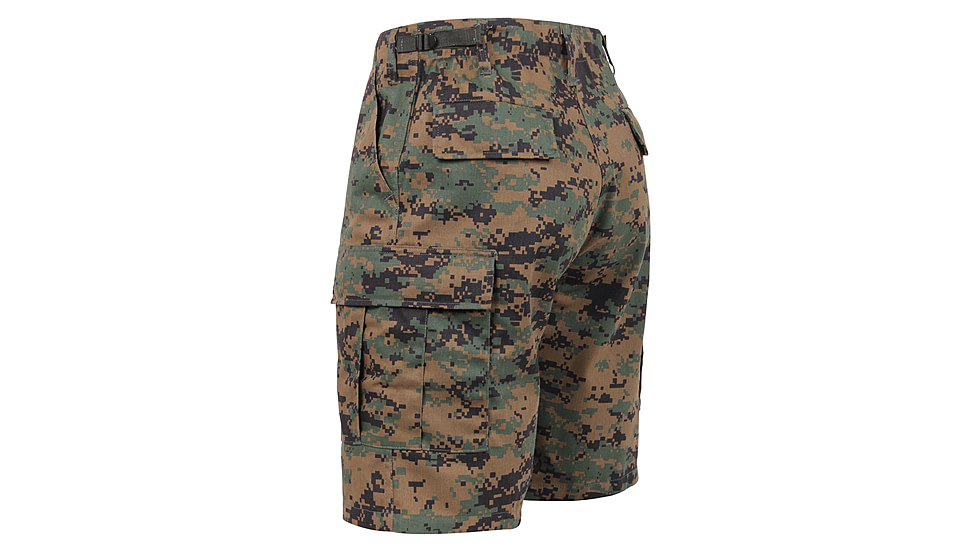 Rothco Camo BDU Shorts, 6-Color Desert Camo, Extra Small, 7072-6-ColorDesertCamo-XS