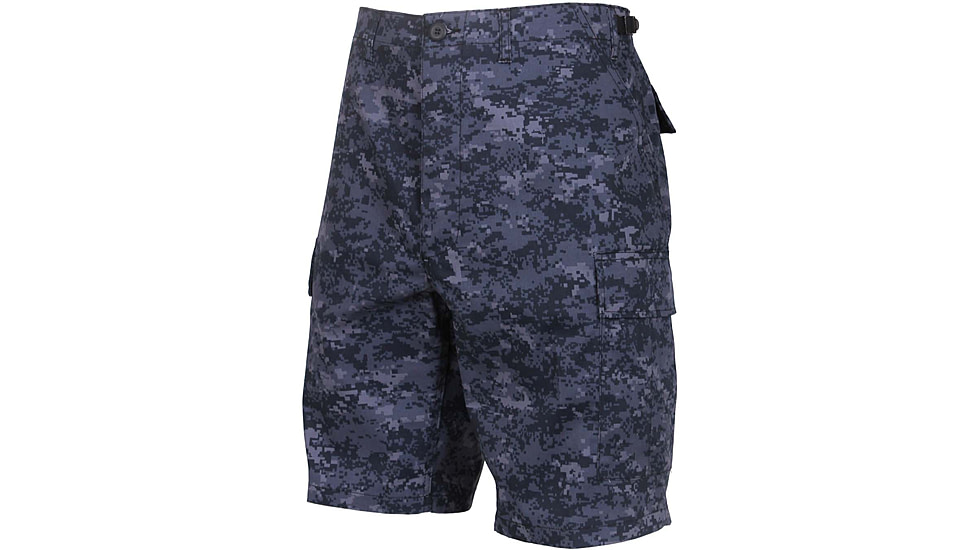Rothco Camo BDU Shorts, Midnight Digital Camo, Extra Large, 68213-MidnightDigitalCamo-XL