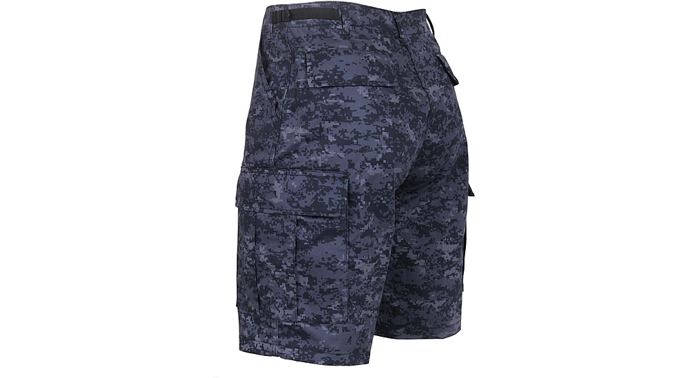 Rothco Camo BDU Shorts, Midnight Digital Camo, Extra Large, 68213-MidnightDigitalCamo-XL