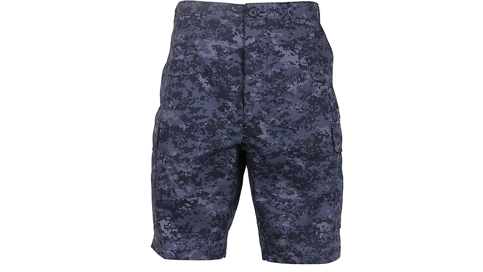 Rothco Camo BDU Shorts, Midnight Digital Camo, Extra Large, 68213-MidnightDigitalCamo-XL