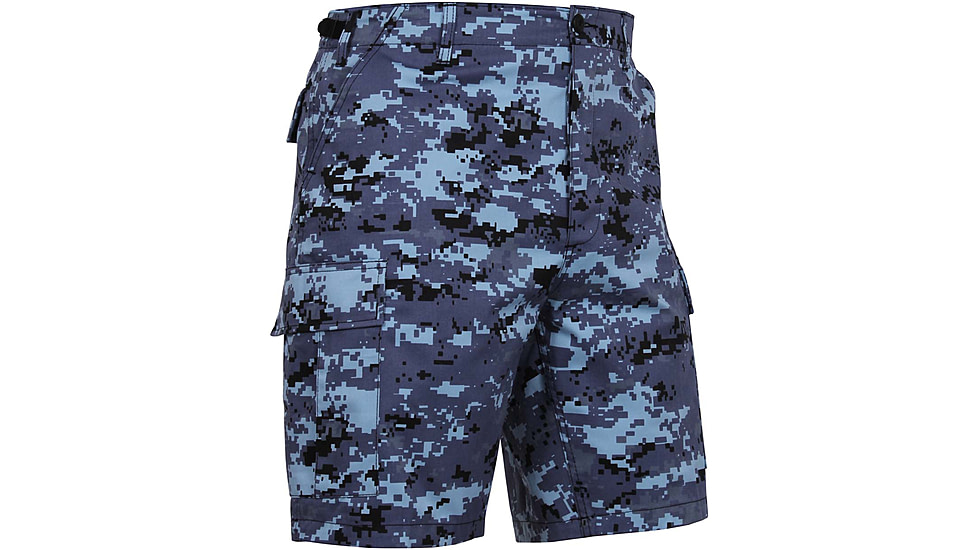 Rothco Camo BDU Shorts, Sky Blue Digital Camo, Extra Large, 67313-SkyBlueDigitalCamo-XL