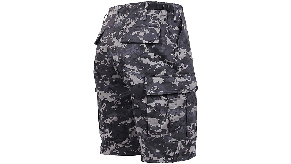 Rothco Camo BDU Shorts, Subdued Urban Digital Camo, Small, 65320-SubduedUrbanDigitalCamo-S