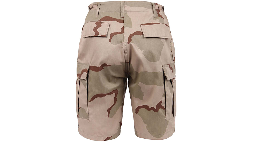 Rothco Camo BDU Shorts, Tri-Color Desert Camo, Extra Large, 7672-Tri-ColorDesertCamo-XL