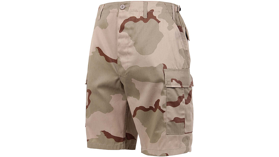 Rothco Camo BDU Shorts, Tri-Color Desert Camo, Extra Large, 7672-Tri-ColorDesertCamo-XL