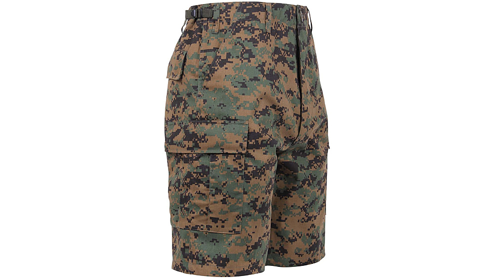 Rothco Camo BDU Shorts, Woodland Digital Camo, Extra Large, 65412-WoodlandDigitalCamo-XL
