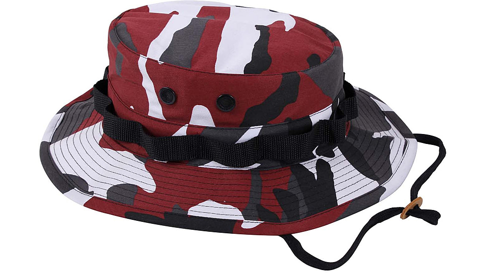 Rothco Camo Boonie Hat, Red Camo, 7 3/4, 5548-RedCamo-734
