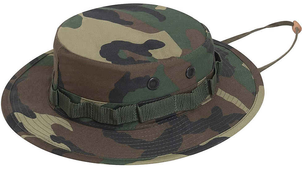 Rothco Camo Boonie Hat, Woodland Camo, 8, 5800-WoodlandCamo-8