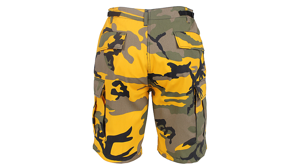 Rothco Colored Camo BDU Shorts - Men's, Sky Blue Camo, Extra Small, 65218-SkyBlueCamo-XS