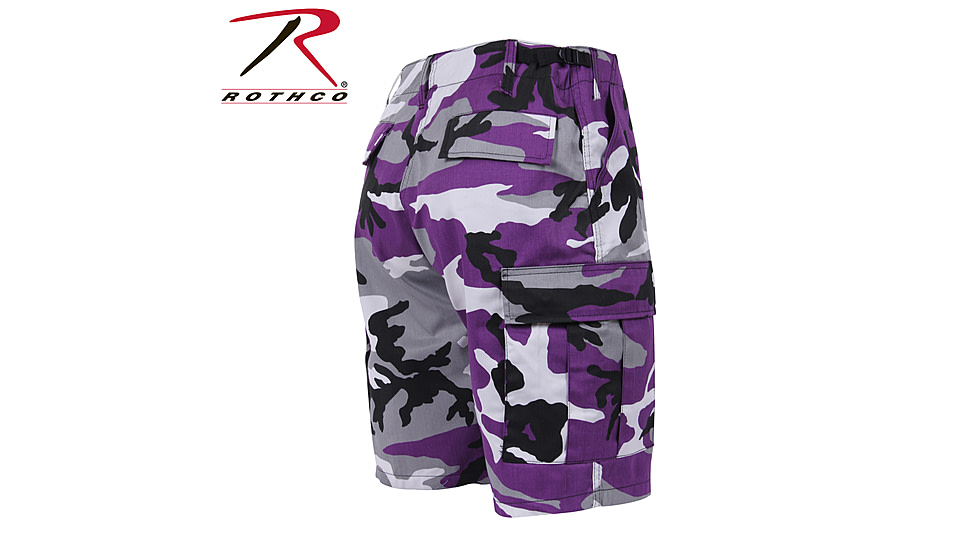 Rothco Colored Camo BDU Shorts - Men's, Sky Blue Camo, Extra Small, 65218-SkyBlueCamo-XS