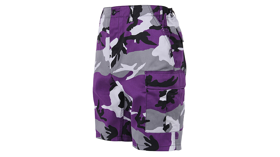 Rothco Colored Camo BDU Shorts - Men's, Sky Blue Camo, Extra Small, 65218-SkyBlueCamo-XS