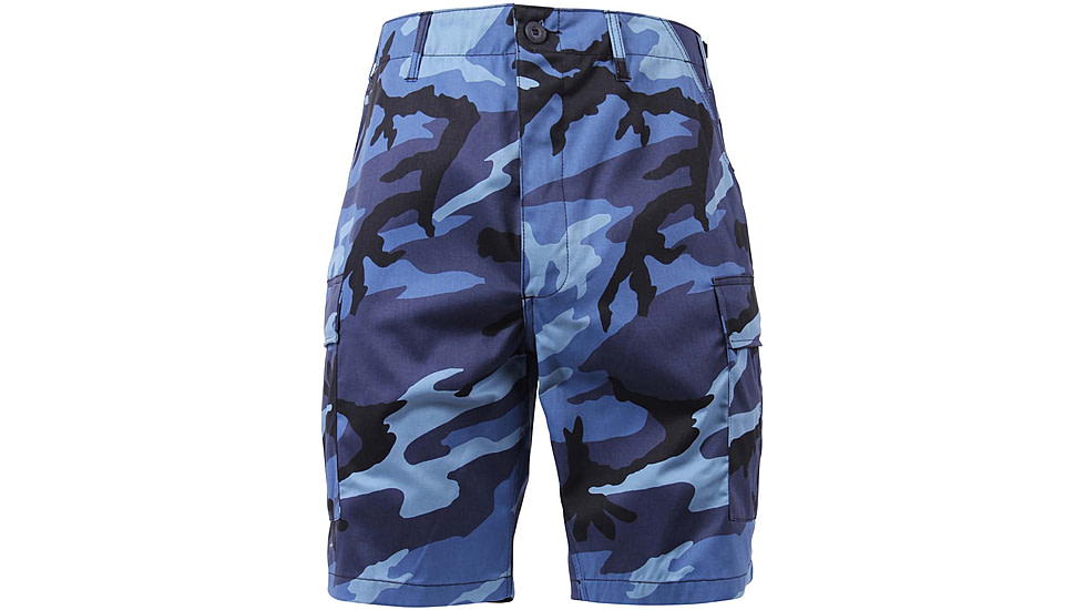Rothco Colored Camo BDU Shorts, Sky Blue Camo, 2XL, 65219-SkyBlueCamo-2XL