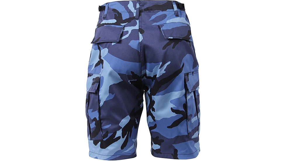 Rothco Colored Camo BDU Shorts, Sky Blue Camo, 2XL, 65219-SkyBlueCamo-2XL