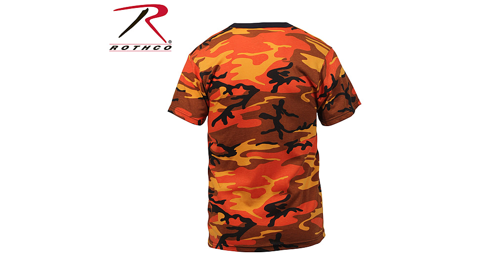 Rothco Tiger Stripe Camo T-Shirts, Tiger Stripe Camo, Small, 6787-TigerStripeCamo-S