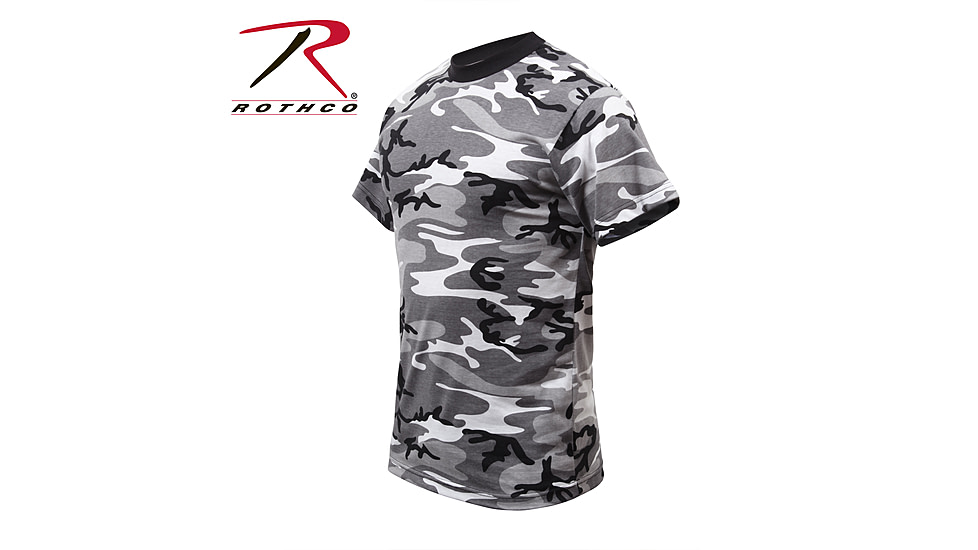 Rothco Tiger Stripe Camo T-Shirts, Tiger Stripe Camo, Small, 6787-TigerStripeCamo-S