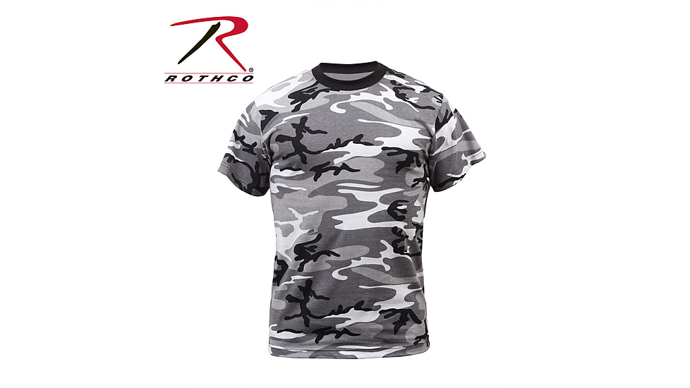 Rothco Tiger Stripe Camo T-Shirts, Tiger Stripe Camo, Small, 6787-TigerStripeCamo-S