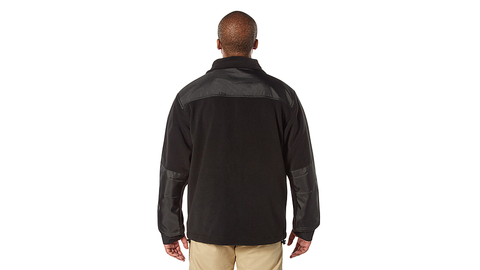 Rothco Concealed Carry Spec Ops Fleece Jacket, Black, Extra Large, 86670-Black-XL