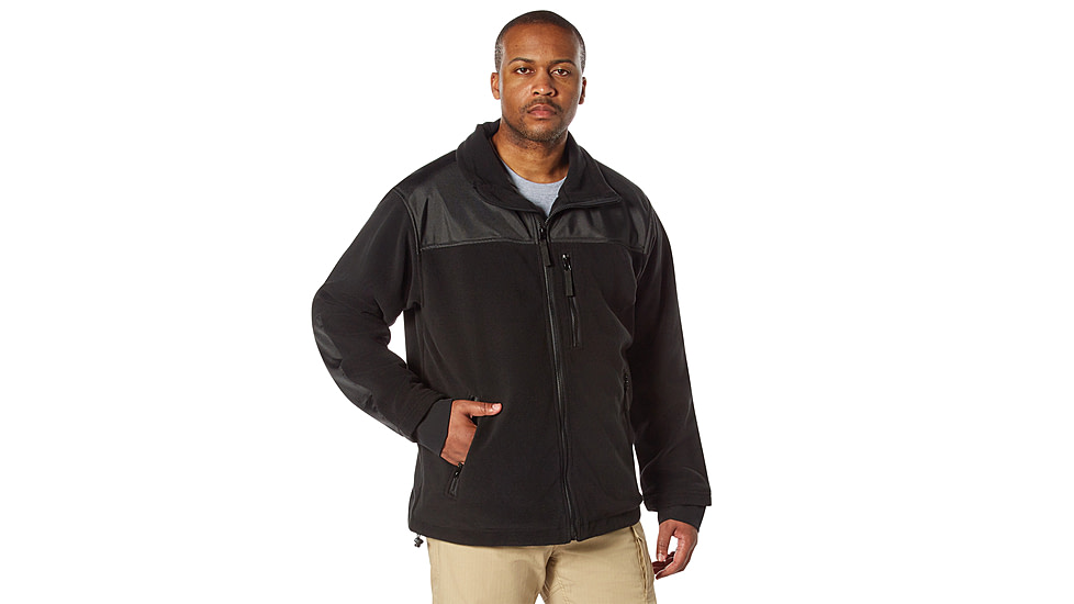 Rothco Concealed Carry Spec Ops Fleece Jacket - Men's, Black, Extra Large, 86670-Black-XL