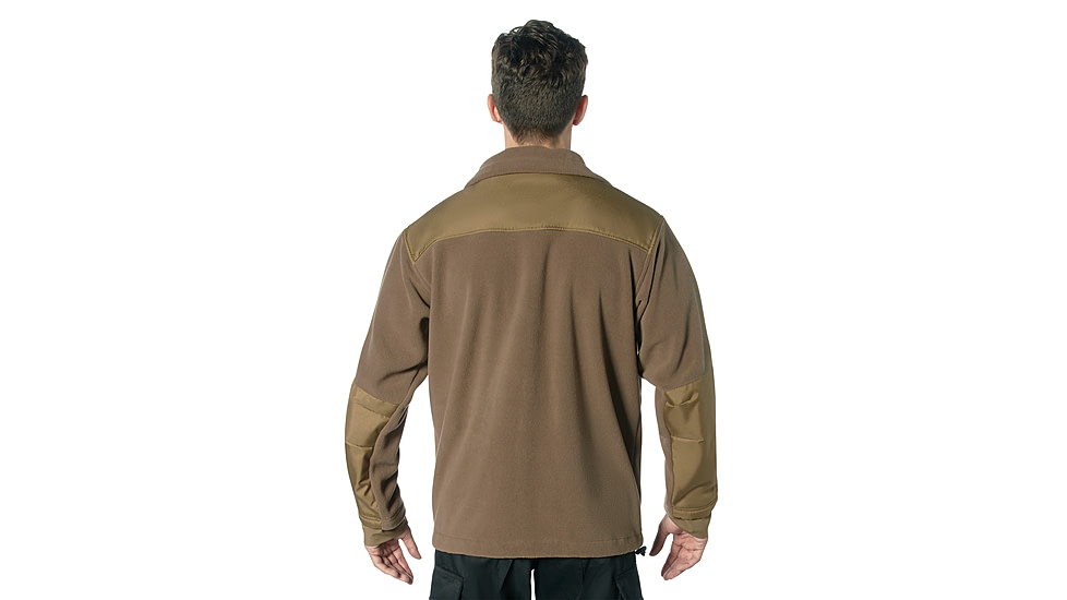 Rothco Concealed Carry Spec Ops Fleece Jacket, Coyote Brown, Small, 86675-CoyoteBrown-S
