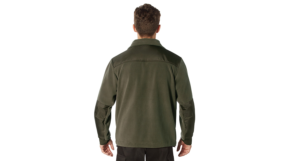 Rothco Concealed Carry Spec Ops Fleece Jacket, Olive Drab, Extra Large, 86680-OliveDrab-XL