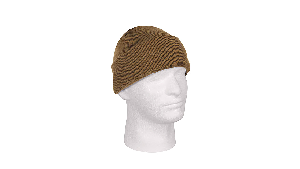 Rothco Deluxe Fine Knit Watch Cap, Coyote Brown, 5786-CoyoteBrown