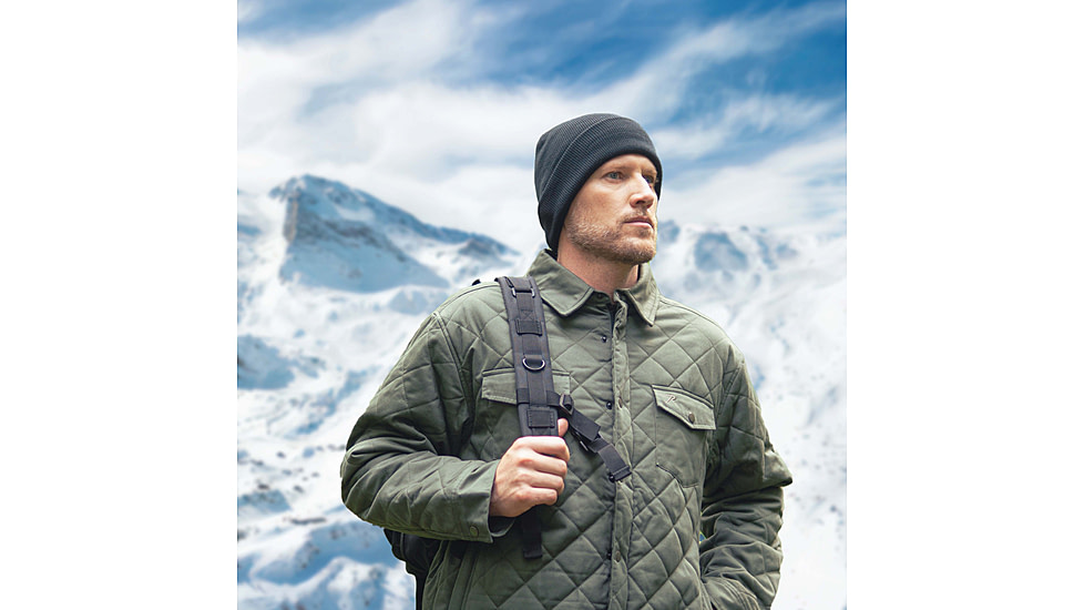 Rothco Deluxe Fine Knit Watch Cap, One Size, Cadet Blue, 57836-CadetBlue-OneSize