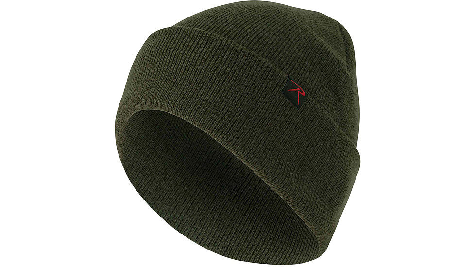 Rothco Deluxe Fine Knit Watch Cap, One Size, Ranger Green, 57835-RangerGreen-OneSize