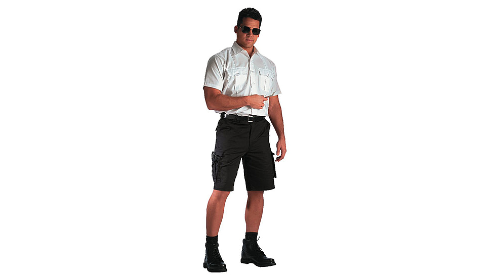 Rothco EMT Shorts, Black, Small, 78231-Black-S