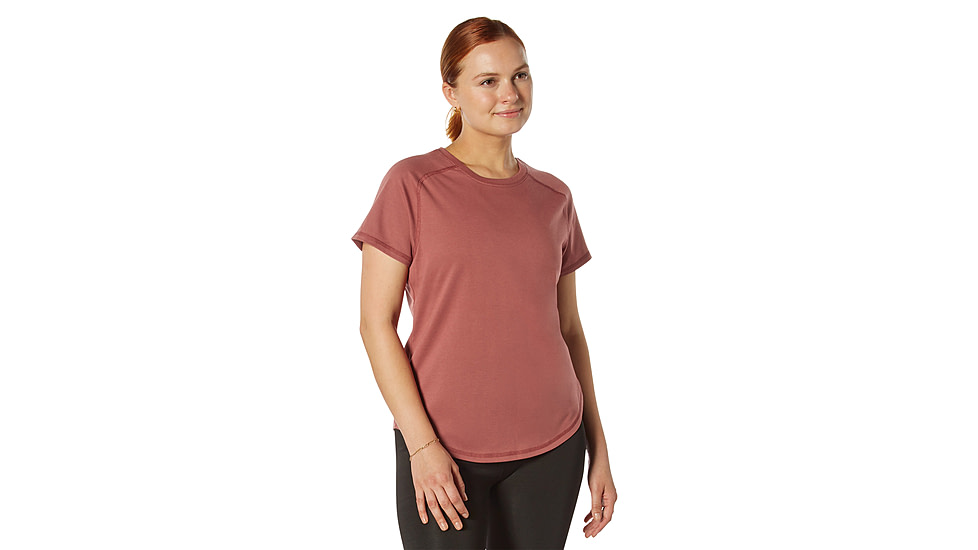 Rothco Essential Moisture Wicking Raglan Sleeve T-Shirt - Women's, Terracotta, Small, 13254-Terracotta-S
