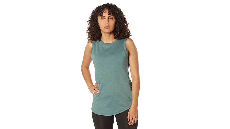 Rothco Essential Moisture Wicking Tank Top - Womens, Vintage Teal, 2XL, 13272-VintageTeal-2XL