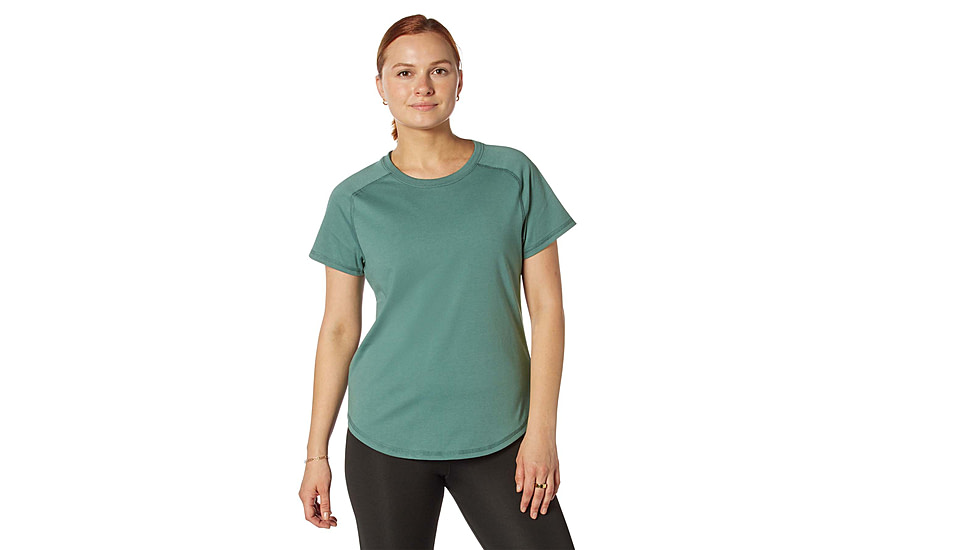 Rothco Essential Raglan Sleeve T-Shirt - Womens, Vintage Teal, Small, 13202-VintageTeal-S