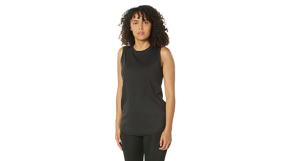 Rothco Essential Tank Top - Womens, Black, Small, 13230-Black-S