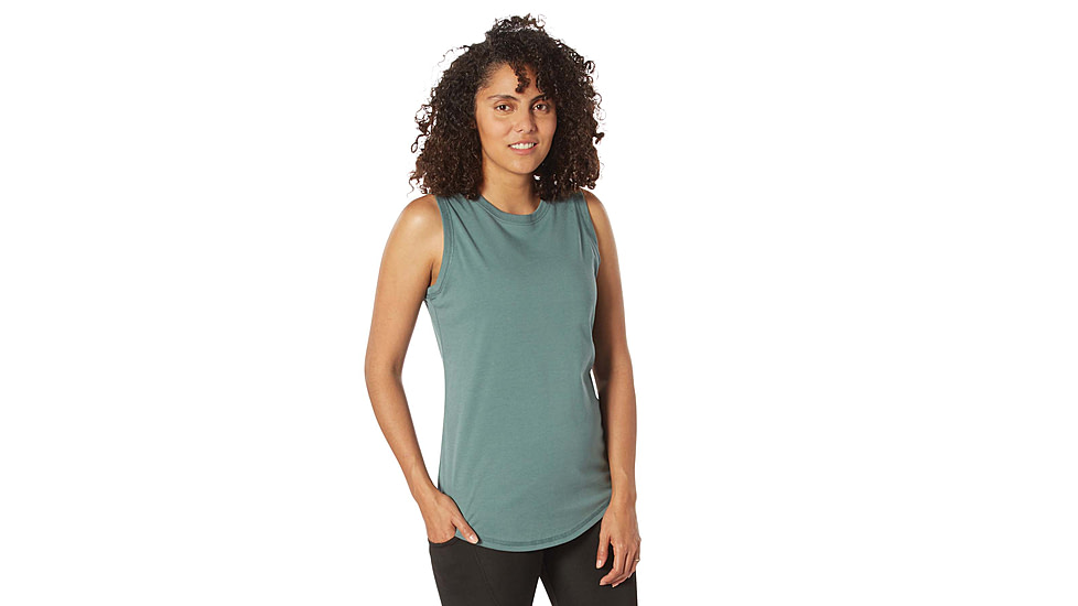 Rothco Essential Tank Top - Womens, Vintage Teal, 2XL, 13232-VintageTeal-2XL