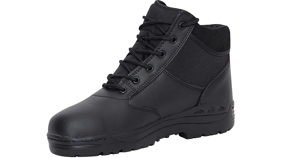 Rothco Forced Entry 6in Security Boot, Black, 5, 5054-5