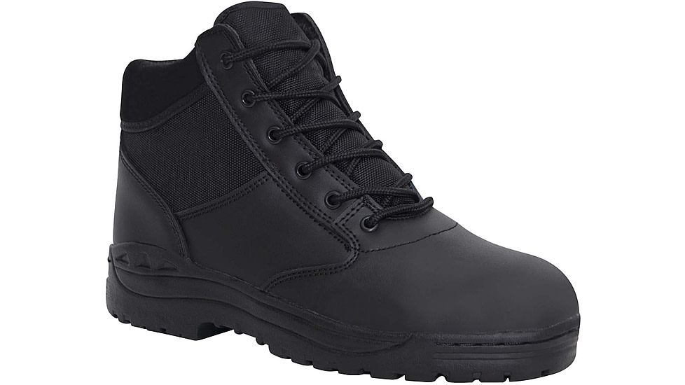 Rothco Forced Entry 6in Security Boot, Black, 5, 5054-5